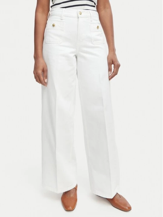 Obrázek produktu Tommy Hilfiger Jeansy 70s WW0WW48576 Bílá Wide Leg