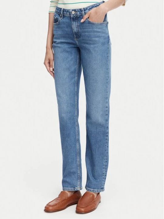 Obrázek produktu Tommy Hilfiger Jeansy Classic Straight Rw Mel WW0WW40634 Modrá Straight Leg