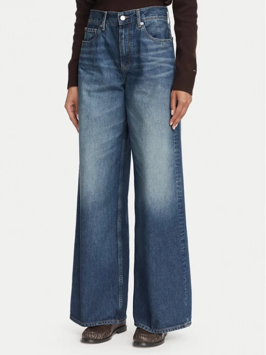 Obrázek produktu Tommy Hilfiger Jeansy Indie WW0WW48567 Modrá Wide Leg