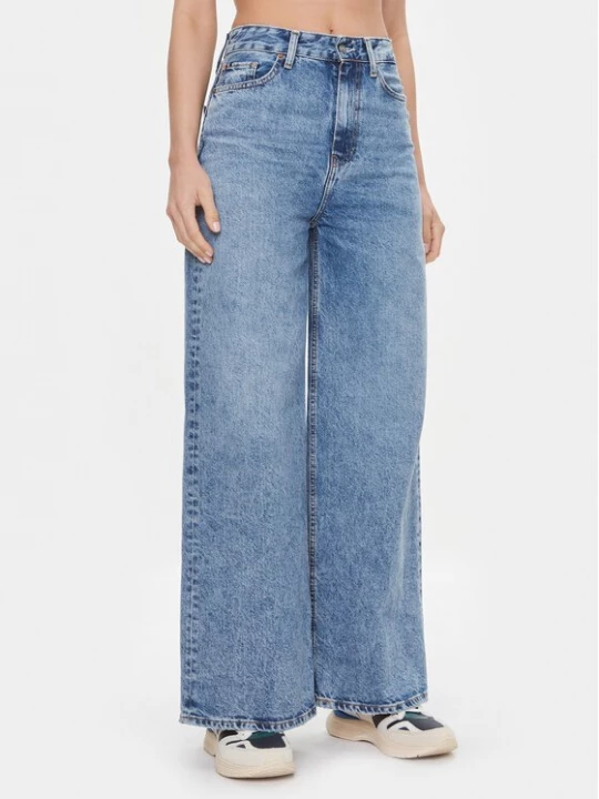 Obrázek produktu Tommy Hilfiger Jeansy WW0WW39634 Modrá Wide Leg