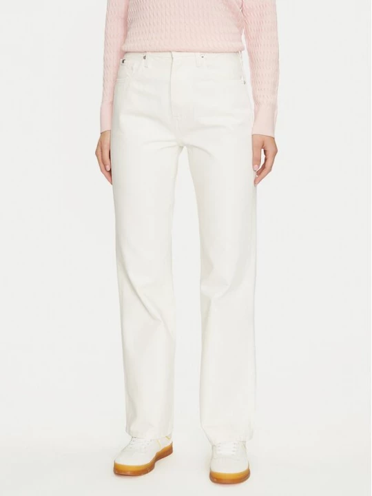 Obrázek produktu Tommy Hilfiger Jeansy WW0WW42194 Écru Relaxed Fit Krémová