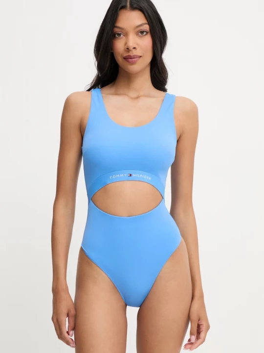Obrázek produktu Tommy Hilfiger jednodílné plavky dámské modrá