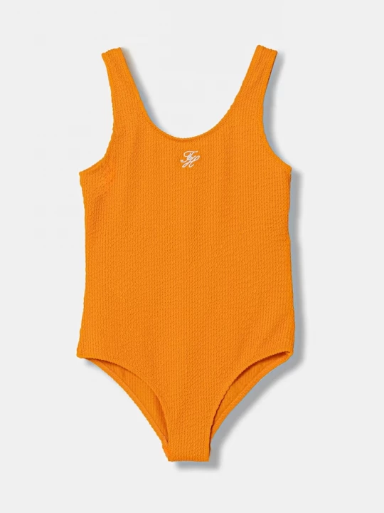 Obrázek produktu Tommy Hilfiger jednodílné plavky dětské oranžová