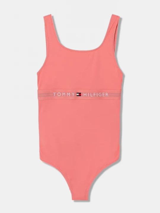 Obrázek produktu Tommy Hilfiger jednodílné plavky dětské růžová