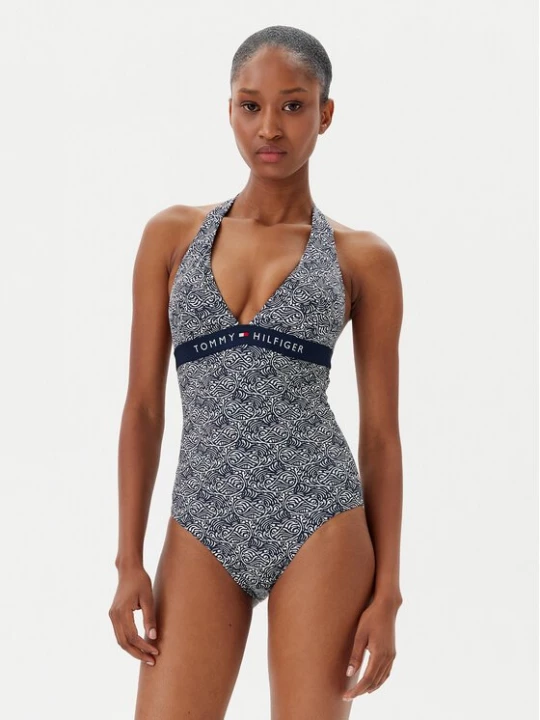 Obrázek produktu Tommy Hilfiger Jednodílné plavky UW0UW05962 Tmavomodrá