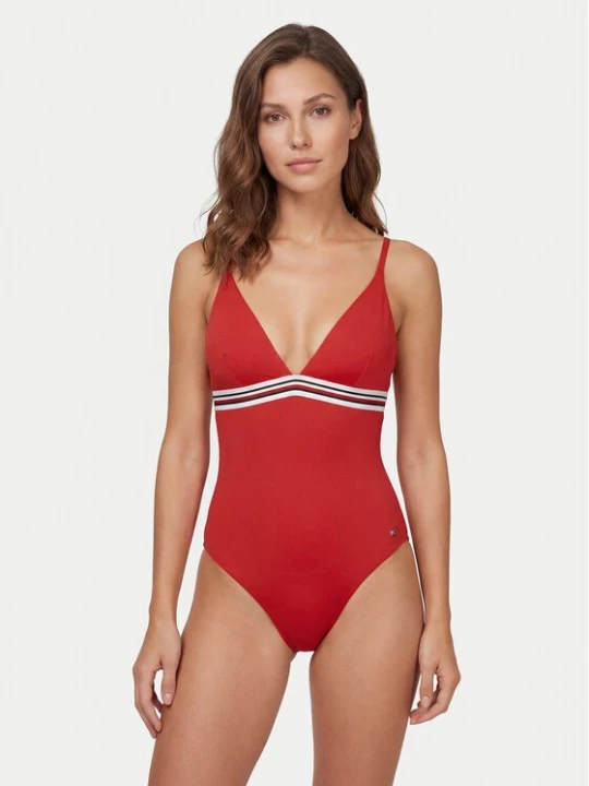 Obrázek produktu Tommy Hilfiger Jednodílné plavky UW0UW06357 Červená