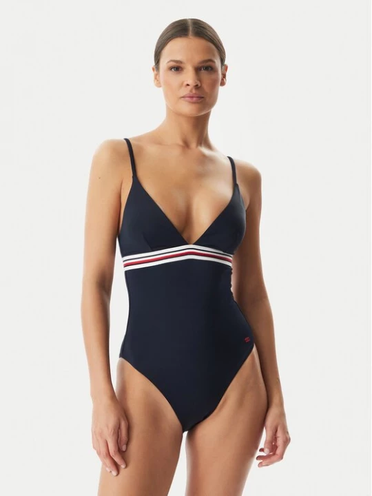 Obrázek produktu Tommy Hilfiger Jednodílné plavky UW0UW06357 Tmavomodrá