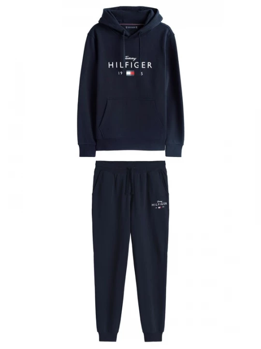 Obrázek produktu TOMMY HILFIGER Joggingová souprava námořnická modř / červená / bílá