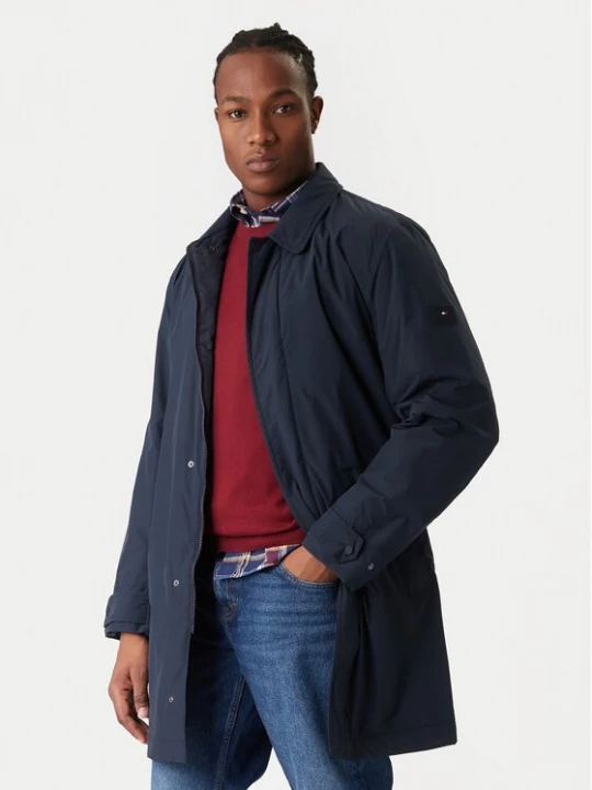 Obrázek produktu Tommy Hilfiger Kabát pro přechodné období MW0MW42569 Tmavomodrá Regular Fit