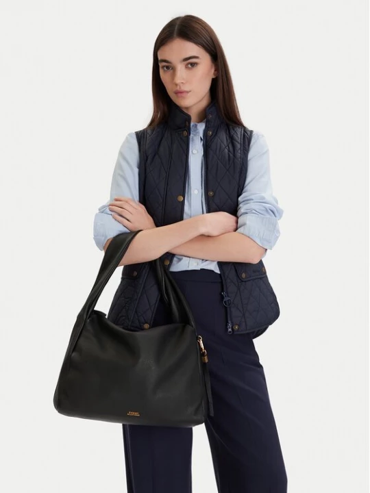 Obrázek produktu Tommy Hilfiger Kabelka City Leather Hobo AW0AW18285 Černá