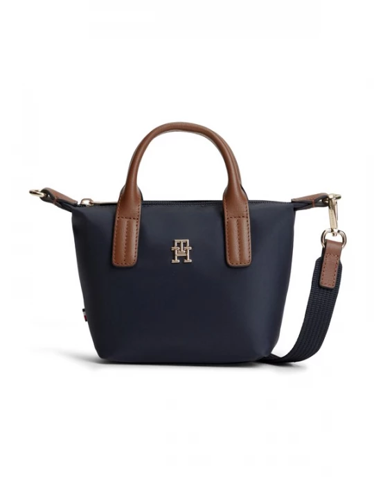 Obrázek produktu TOMMY HILFIGER Kabelka 'POPETTE' tmavě modrá / hnědá
