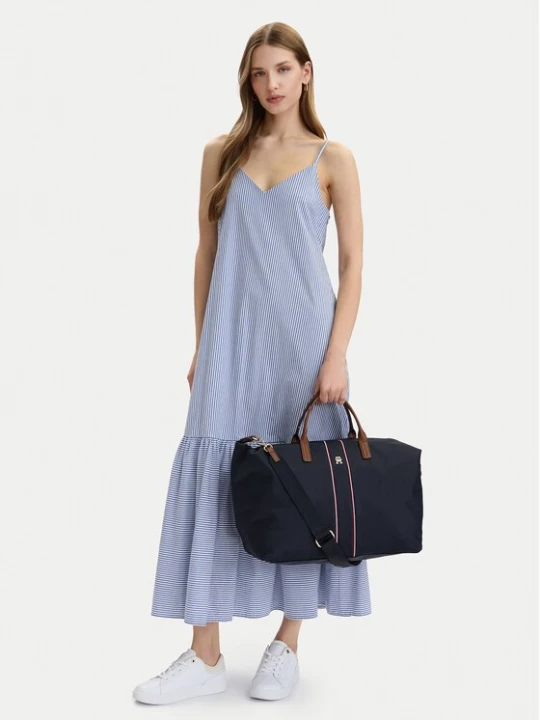 Obrázek produktu Tommy Hilfiger Kabelka Popette Weekender Corp AW0AW18529 Modrá