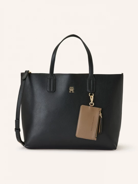 Obrázek produktu Tommy Hilfiger Kabelka Satchel S Pouzdrem černá / khaki