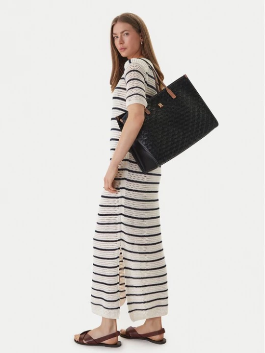 Obrázek produktu Tommy Hilfiger Kabelka Th City Tote AW0AW18394 Černá