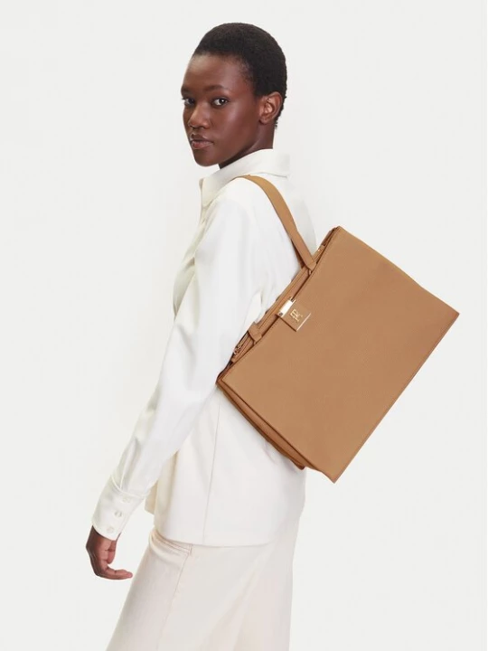 Obrázek produktu Tommy Hilfiger Kabelka Th Her Tote AW0AW17191 Hnědá