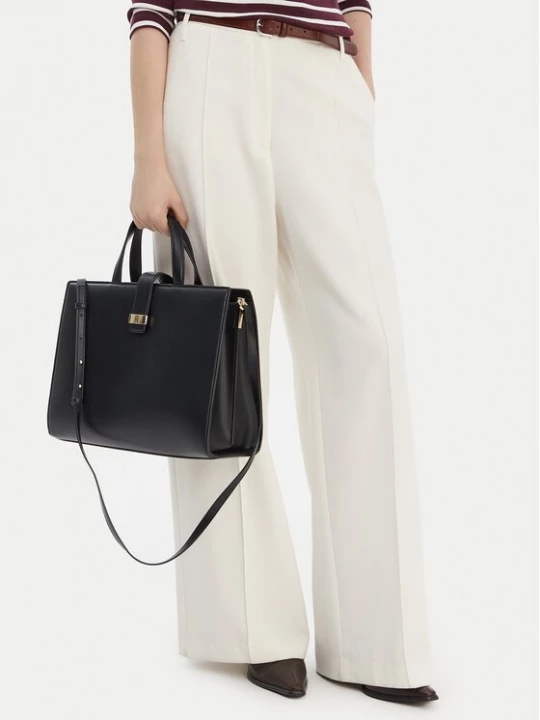 Obrázek produktu Tommy Hilfiger Kabelka Th Heritage Satchel AW0AW18287 Černá