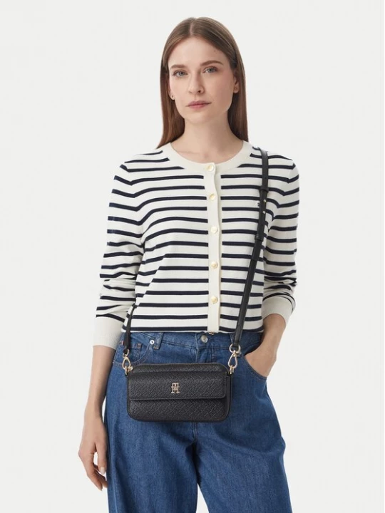Obrázek produktu Tommy Hilfiger Kabelka Th Icon Camera Bag Mono AW0AW18922 Černá