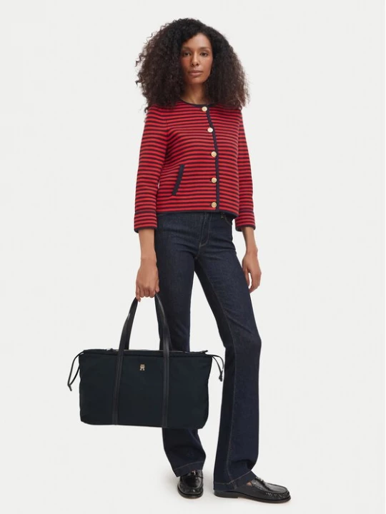 Obrázek produktu Tommy Hilfiger Kabelka Th Soft Nylon Hobo AW0AW18994 Černá