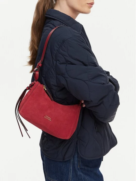 Obrázek produktu Tommy Hilfiger Kabelka Th Statement Mini Should Bag Sue AW0AW18823 Červená