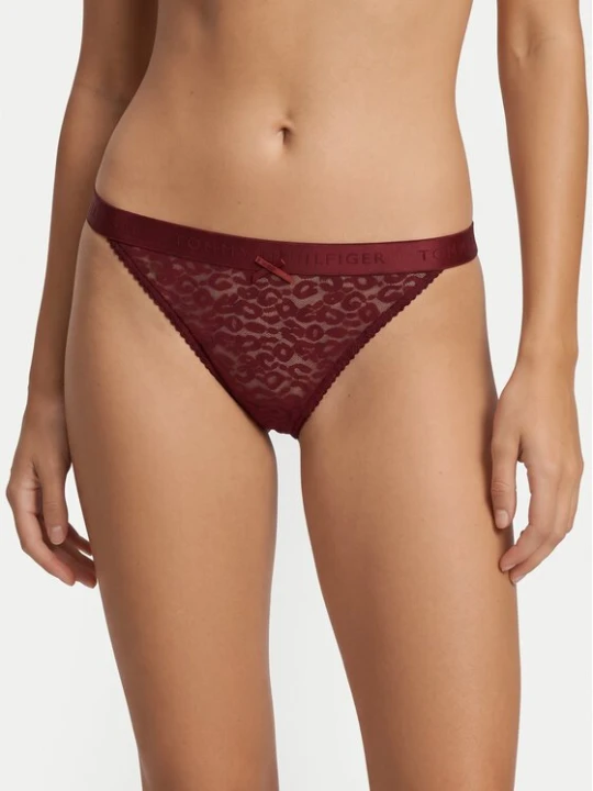 Obrázek produktu Tommy Hilfiger Kalhotky string UW0UW06348 Tmavě červená