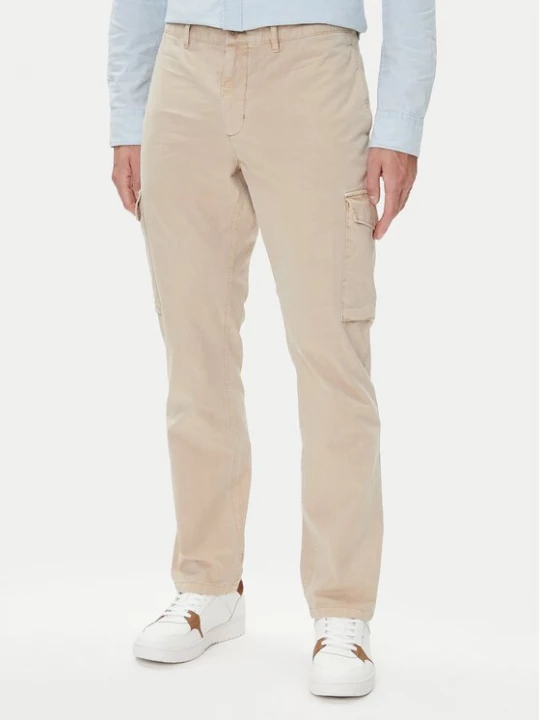 Obrázek produktu Tommy Hilfiger Kalhoty z materiálu Denton MW0MW39695 Béžová Straight Fit