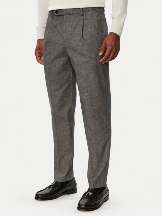 Obrázek produktu Tommy Hilfiger Kalhoty z materiálu MW0MW45058 Šedá Tapered Fit