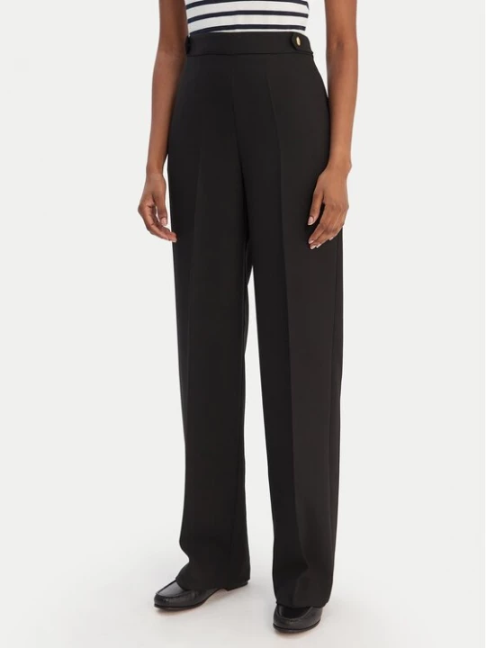 Obrázek produktu Tommy Hilfiger Kalhoty z materiálu WW0WW47799 Černá Straight Fit