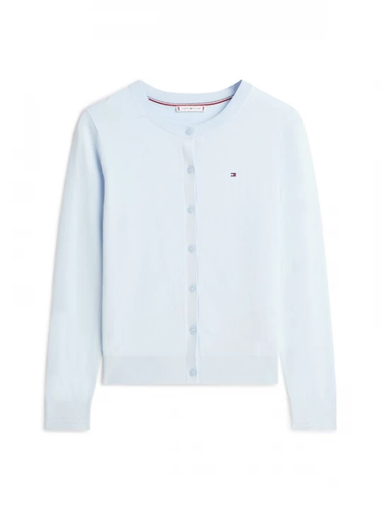 Obrázek produktu TOMMY HILFIGER Kardigan 'Fine' pastelová modrá