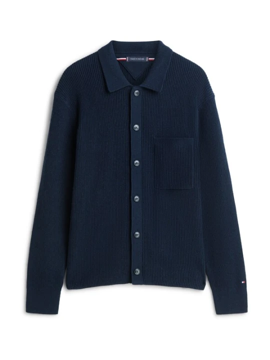 Obrázek produktu TOMMY HILFIGER Kardigan 'FISHERMAN' námořnická modř