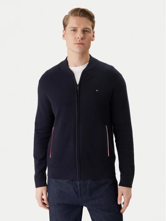 Obrázek produktu Tommy Hilfiger Kardigan MW0MW41543 Tmavomodrá Regular Fit