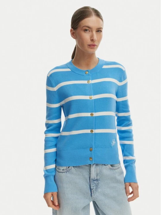 Obrázek produktu Tommy Hilfiger Kardigan WW0WW49617 Modrá Regular Fit