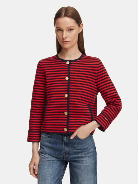 Obrázek produktu Tommy Hilfiger Kardigan WW0WW50088 Barevná Regular Fit