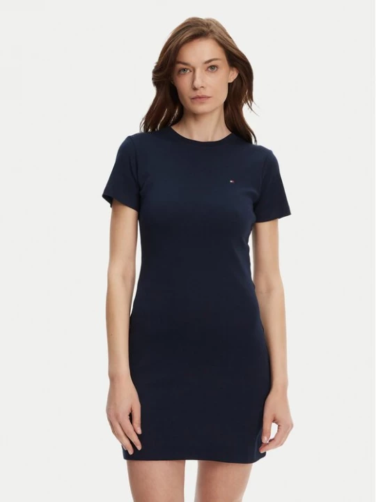 Obrázek produktu Tommy Hilfiger Každodenní šaty New Cody WW0WW42721 Tmavomodrá Slim Fit