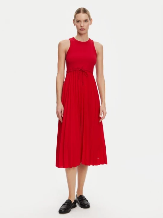 Obrázek produktu Tommy Hilfiger Každodenní šaty WW0WW39342 Červená Regular Fit