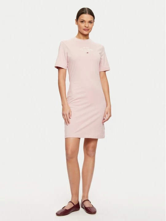 Obrázek produktu Tommy Hilfiger Každodenní šaty WW0WW43830 Růžová Regular Fit