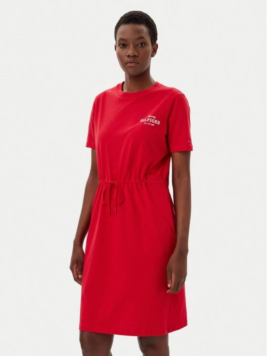 Obrázek produktu Tommy Hilfiger Každodenní šaty WW0WW45529 Červená Regular Fit