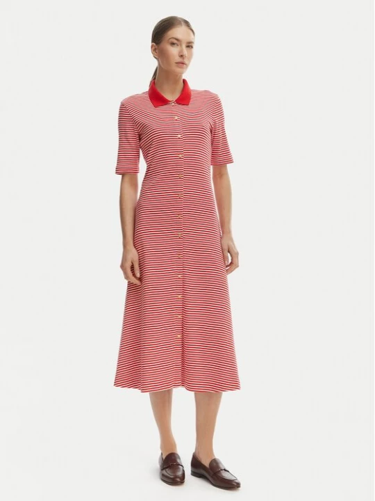 Obrázek produktu Tommy Hilfiger Každodenní šaty WW0WW48776 Červená Regular Fit