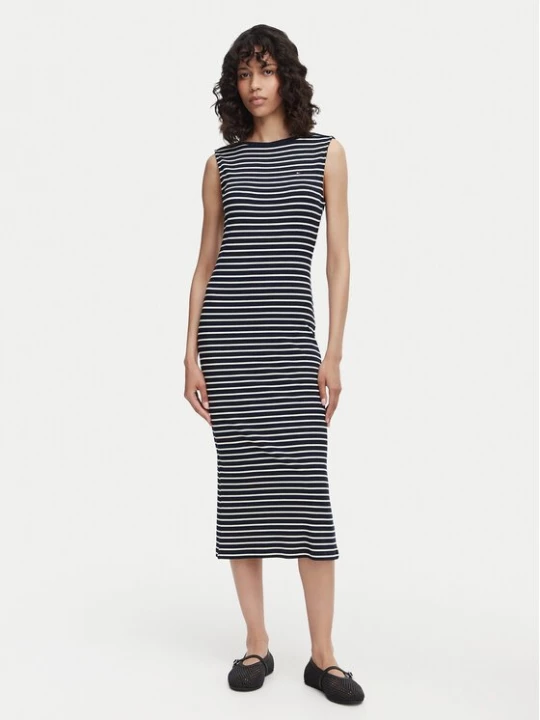 Obrázek produktu Tommy Hilfiger Každodenní šaty WW0WW49311 Tmavomodrá Slim Fit