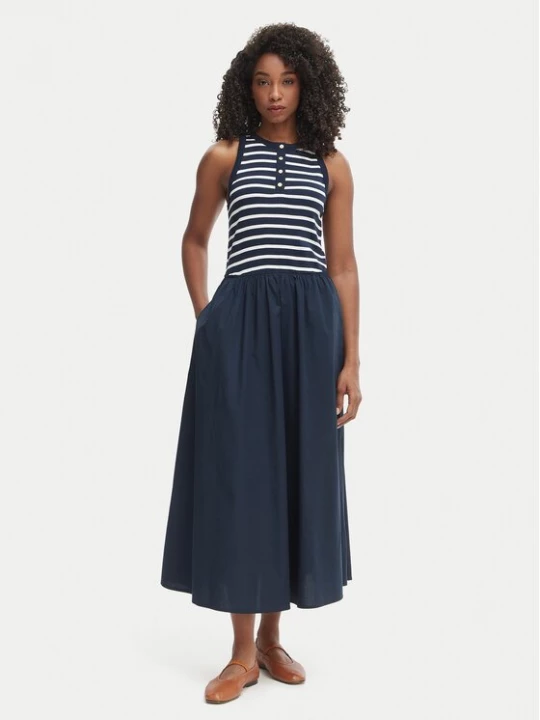 Obrázek produktu Tommy Hilfiger Každodenní šaty WW0WW49628 Tmavomodrá Regular Fit