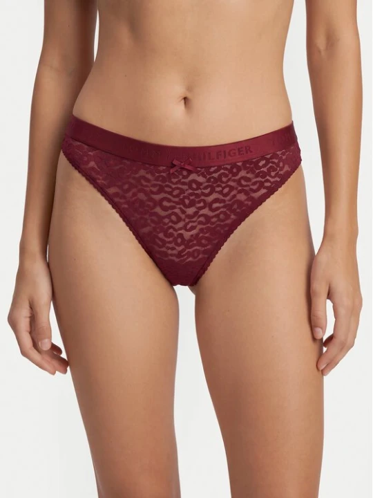 Obrázek produktu Tommy Hilfiger Klasické kalhotky UW0UW06655 Tmavě červená