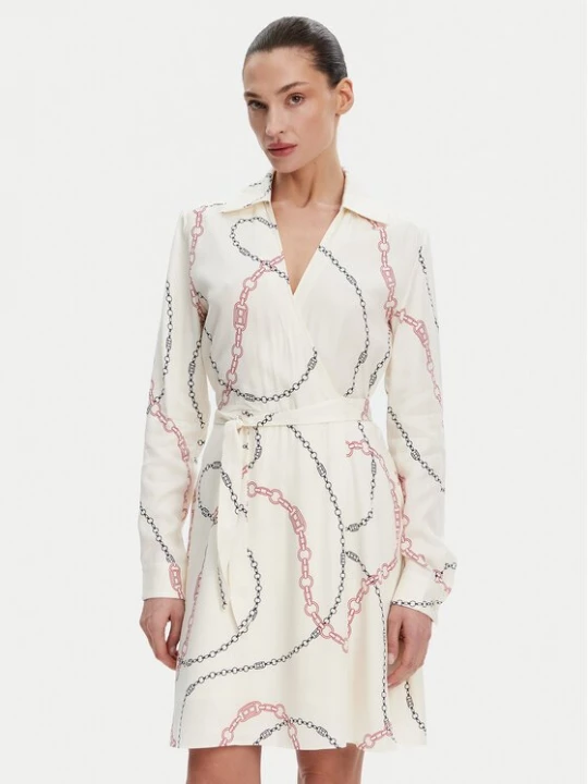 Obrázek produktu Tommy Hilfiger Koktejlové šaty WW0WW44664 Bílá Regular Fit