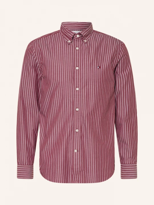 Obrázek produktu Tommy Hilfiger Košile Comfort Fit tmavě červená / bílá