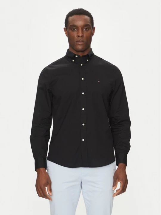 Obrázek produktu Tommy Hilfiger Košile Core Flex MW0MW39988 Černá Regular Fit