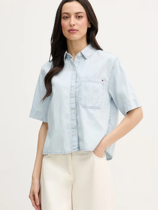 Obrázek produktu Tommy Hilfiger košile dámská džínová modrá