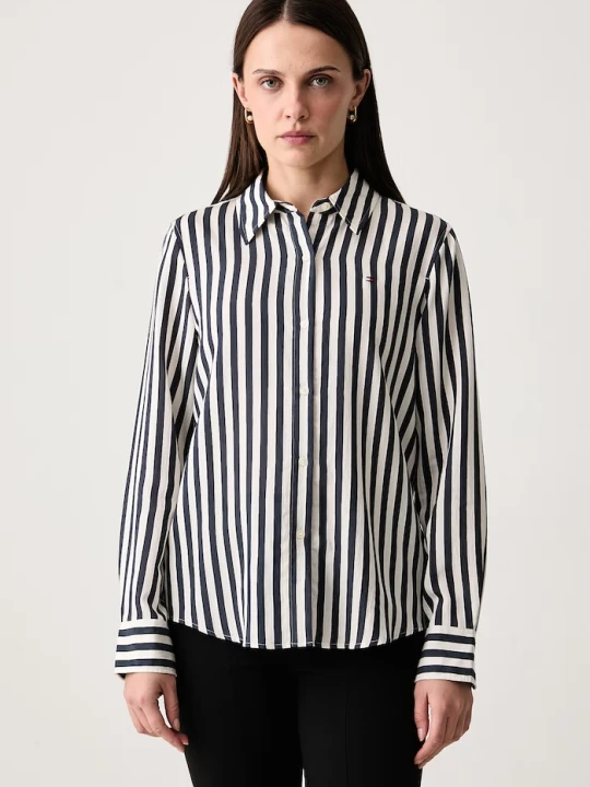 Obrázek produktu Tommy Hilfiger košile dámská s viskózou námořnická modř