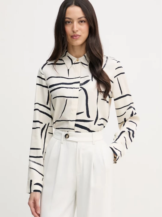 Obrázek produktu Tommy Hilfiger košile dámská z viskózy béžová