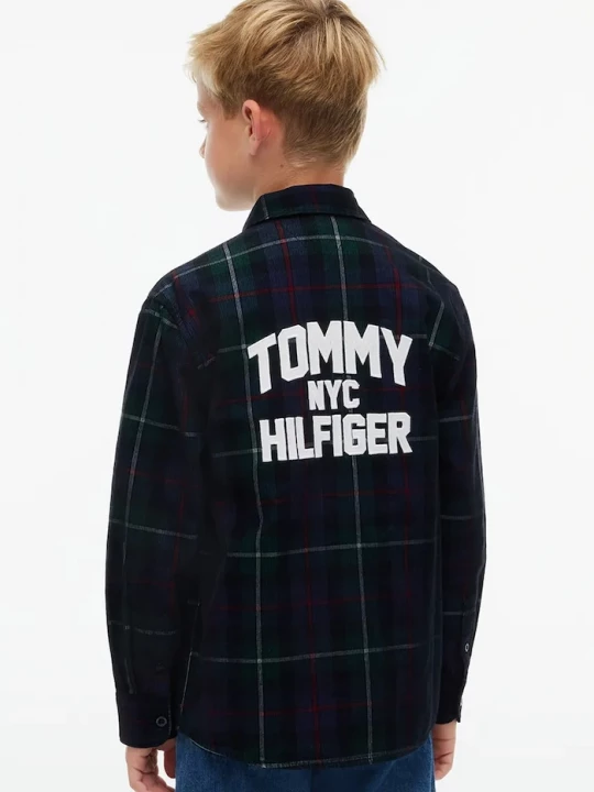 Obrázek produktu Tommy Hilfiger košile dětská manšestrová černá