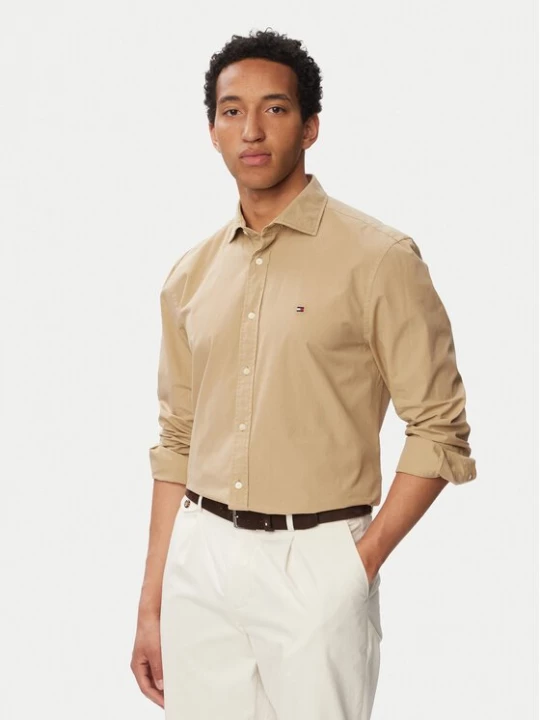Obrázek produktu Tommy Hilfiger Košile Gmd MW0MW43298 Béžová Regular Fit