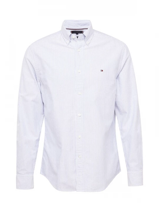 Obrázek produktu TOMMY HILFIGER Košile 'Heritage'  chladná modrá / bílá