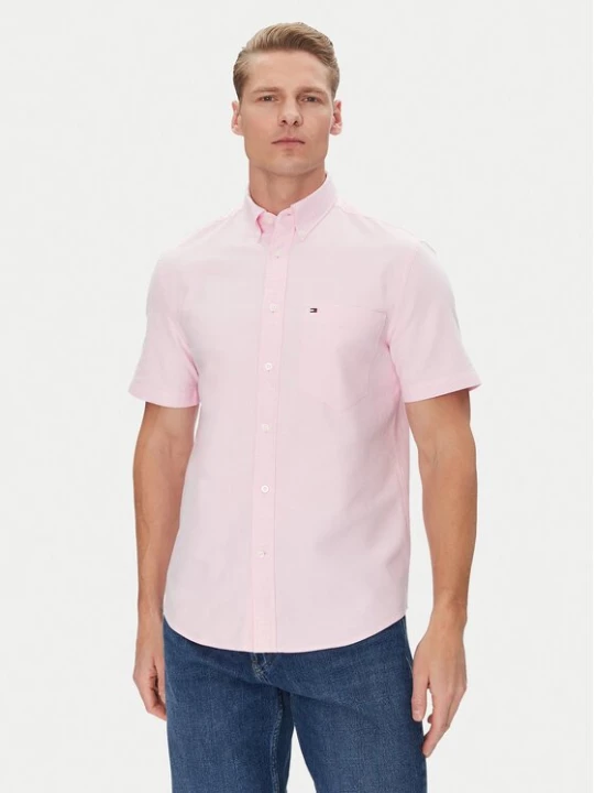 Obrázek produktu Tommy Hilfiger Košile Heritage MW0MW36272 Růžová Regular Fit